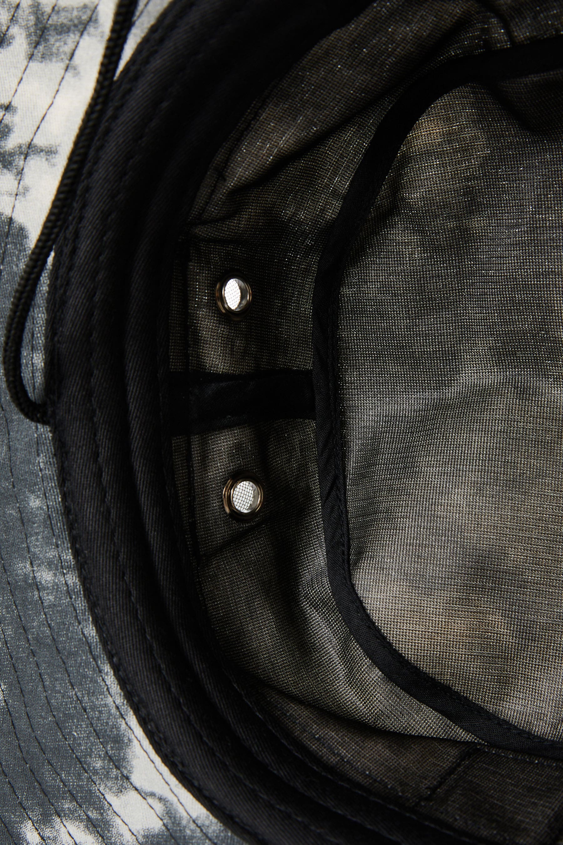 Jetpilot Hiker Mens Wide Brim Bucket Black Camo