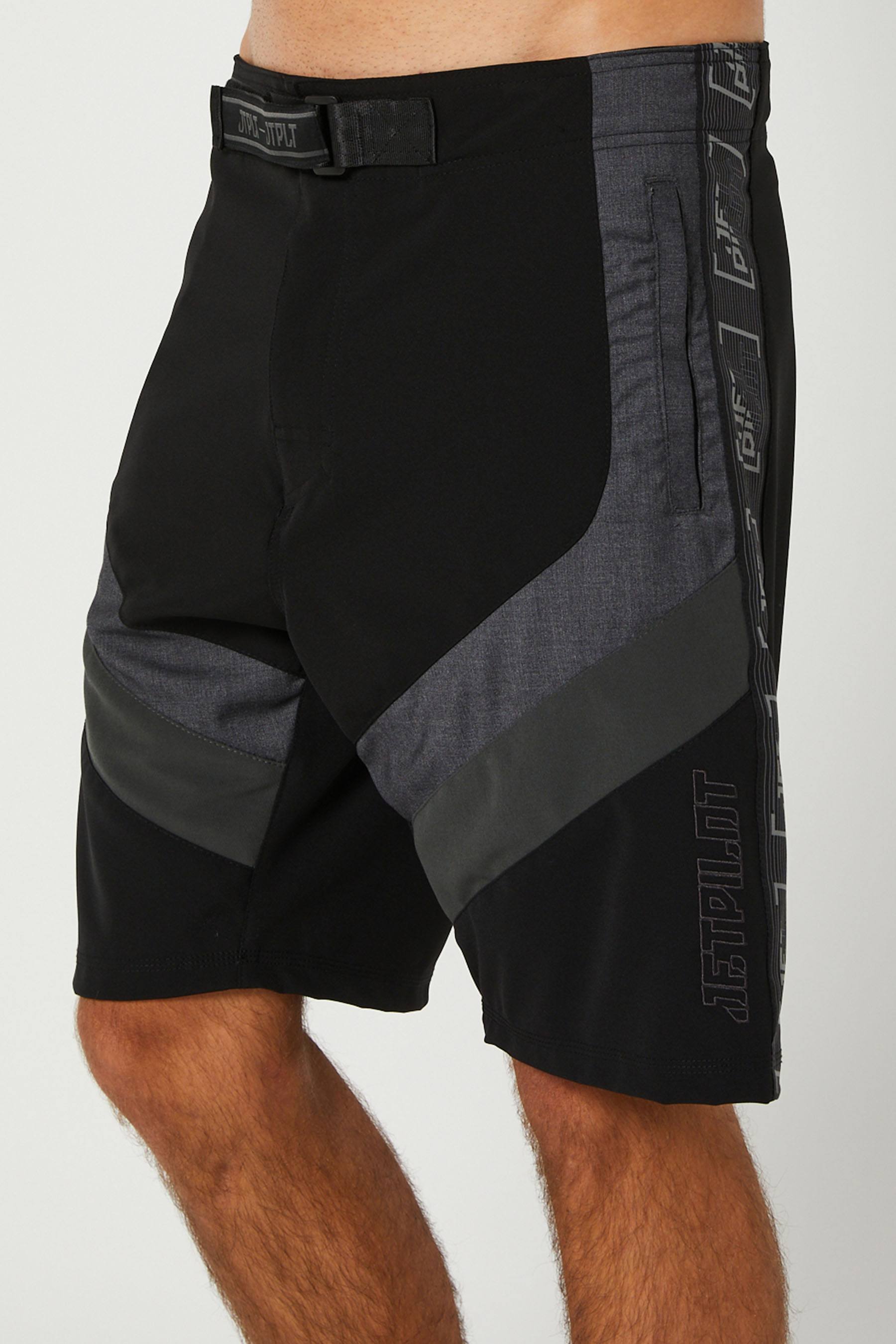 Jetpilot Optimum Mens Boardshorts Black Charcoal 7