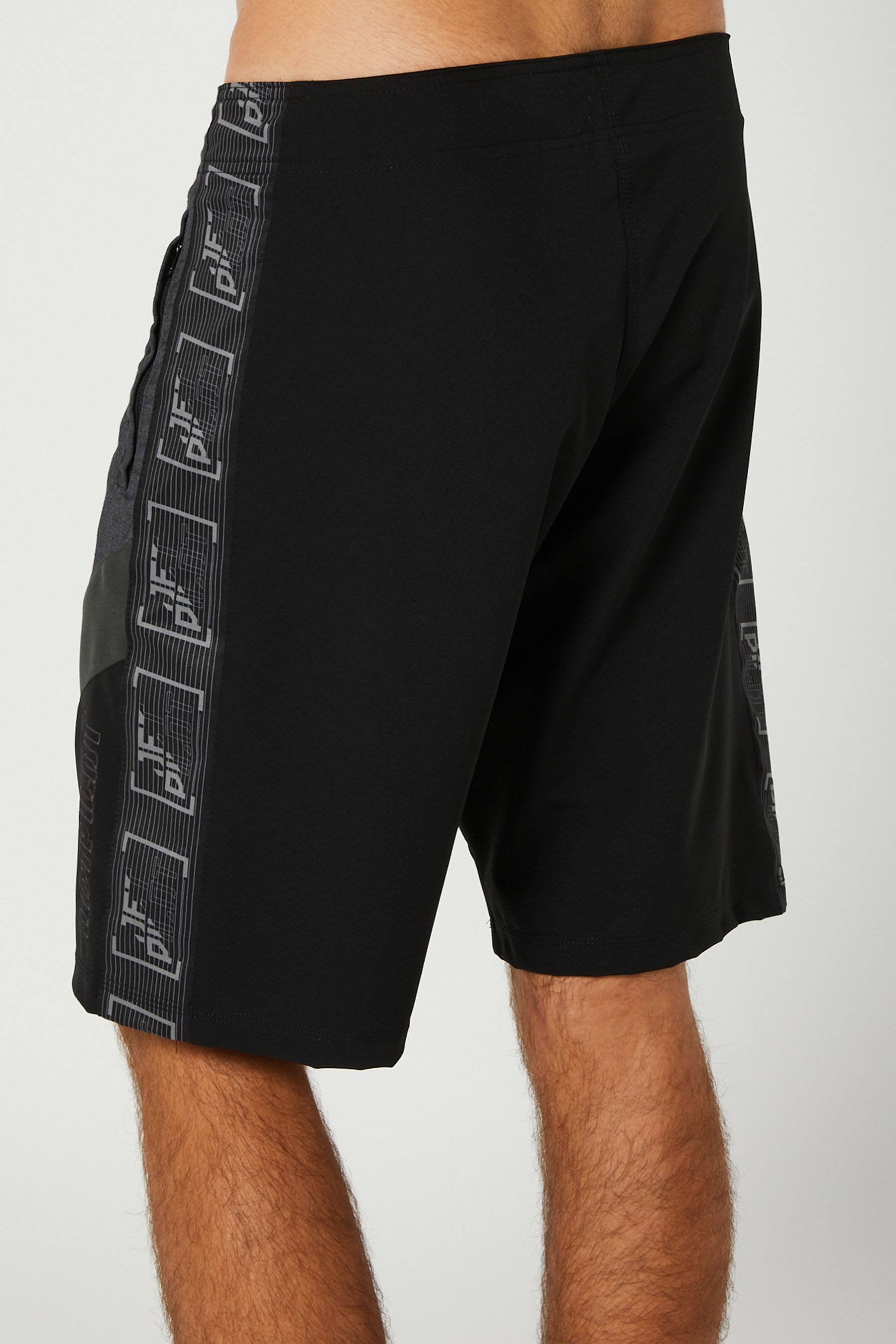 Jetpilot Optimum Mens Boardshorts Black Charcoal 6