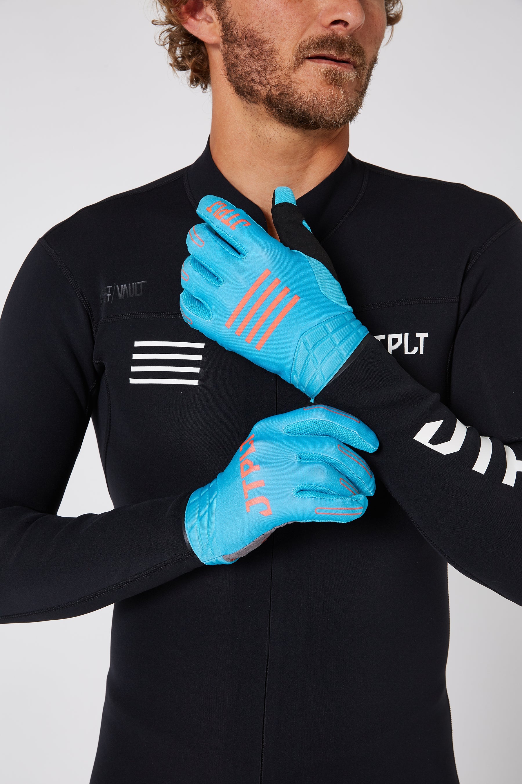 Jetpilot Vault Airlite Mens Glove - Blue
