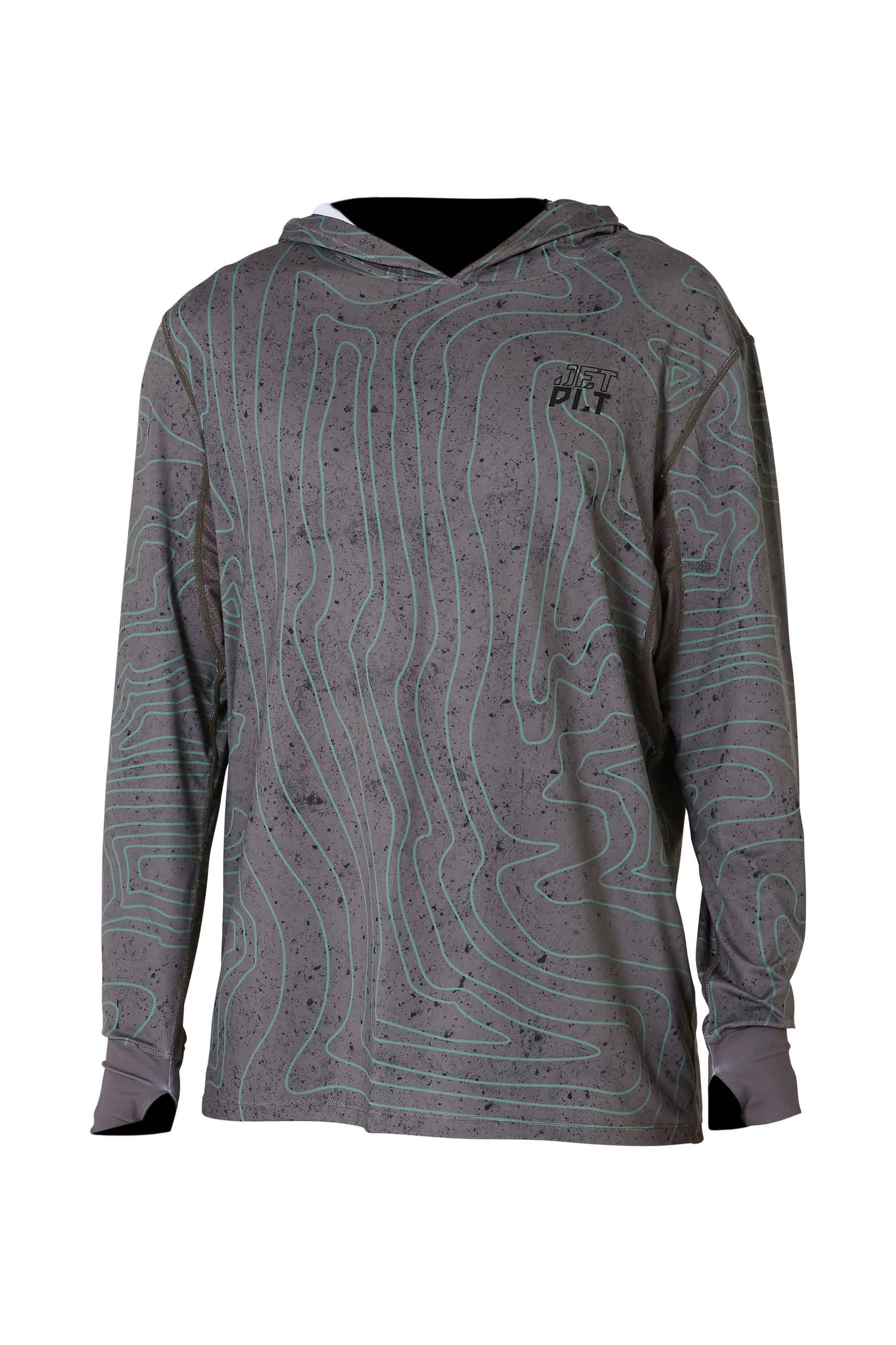 Jetpilot Venture Youth LS Fishing Pullover - Sage