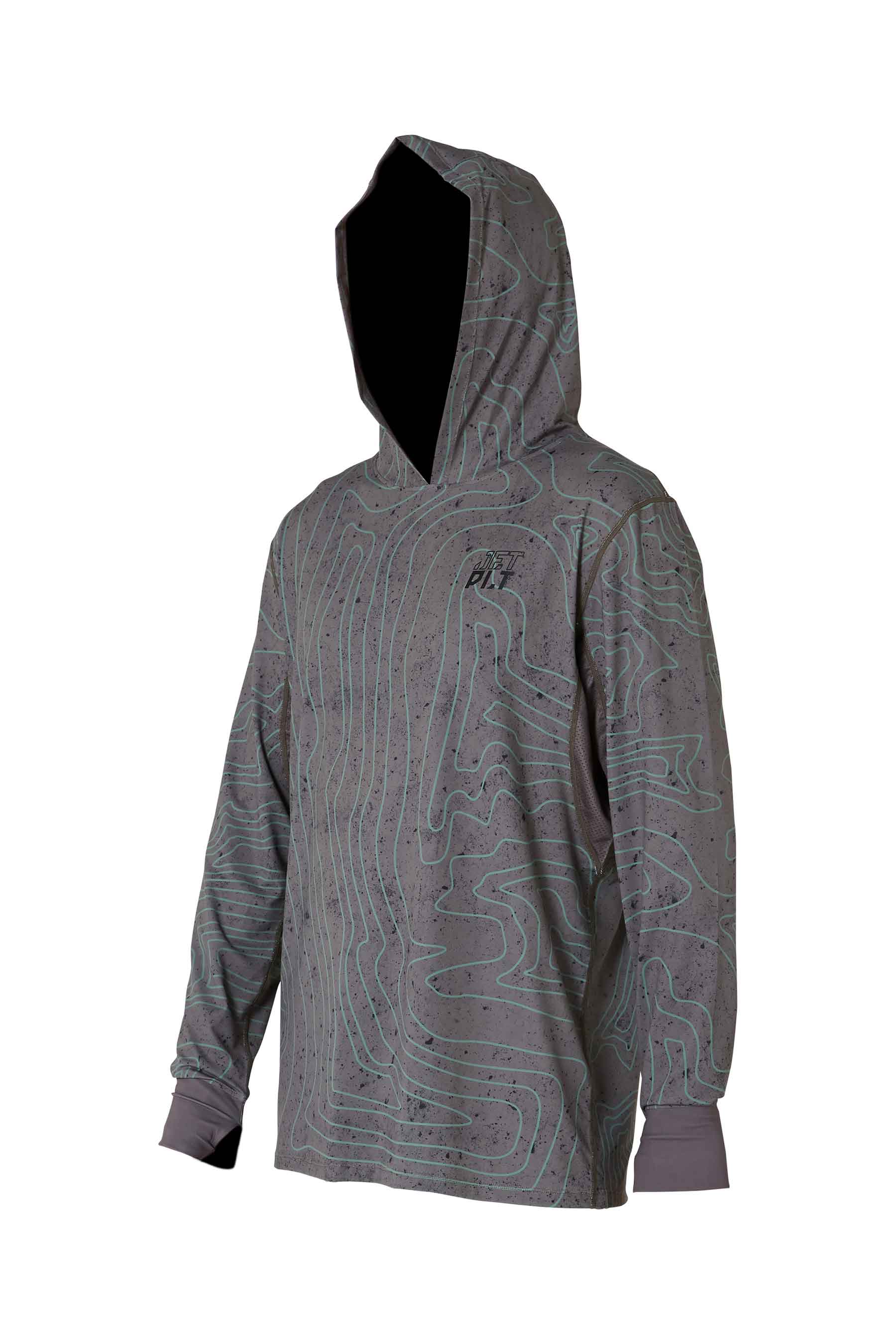 Jetpilot Venture Youth LS Fishing Pullover - Sage