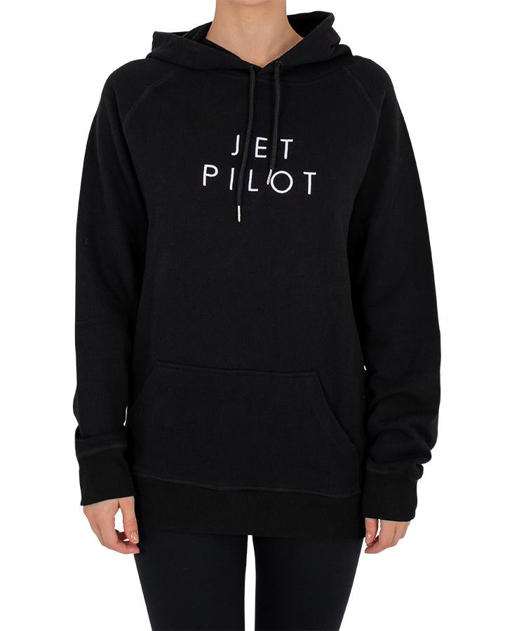 UNISEX SIMPLE HOODIE BLACK