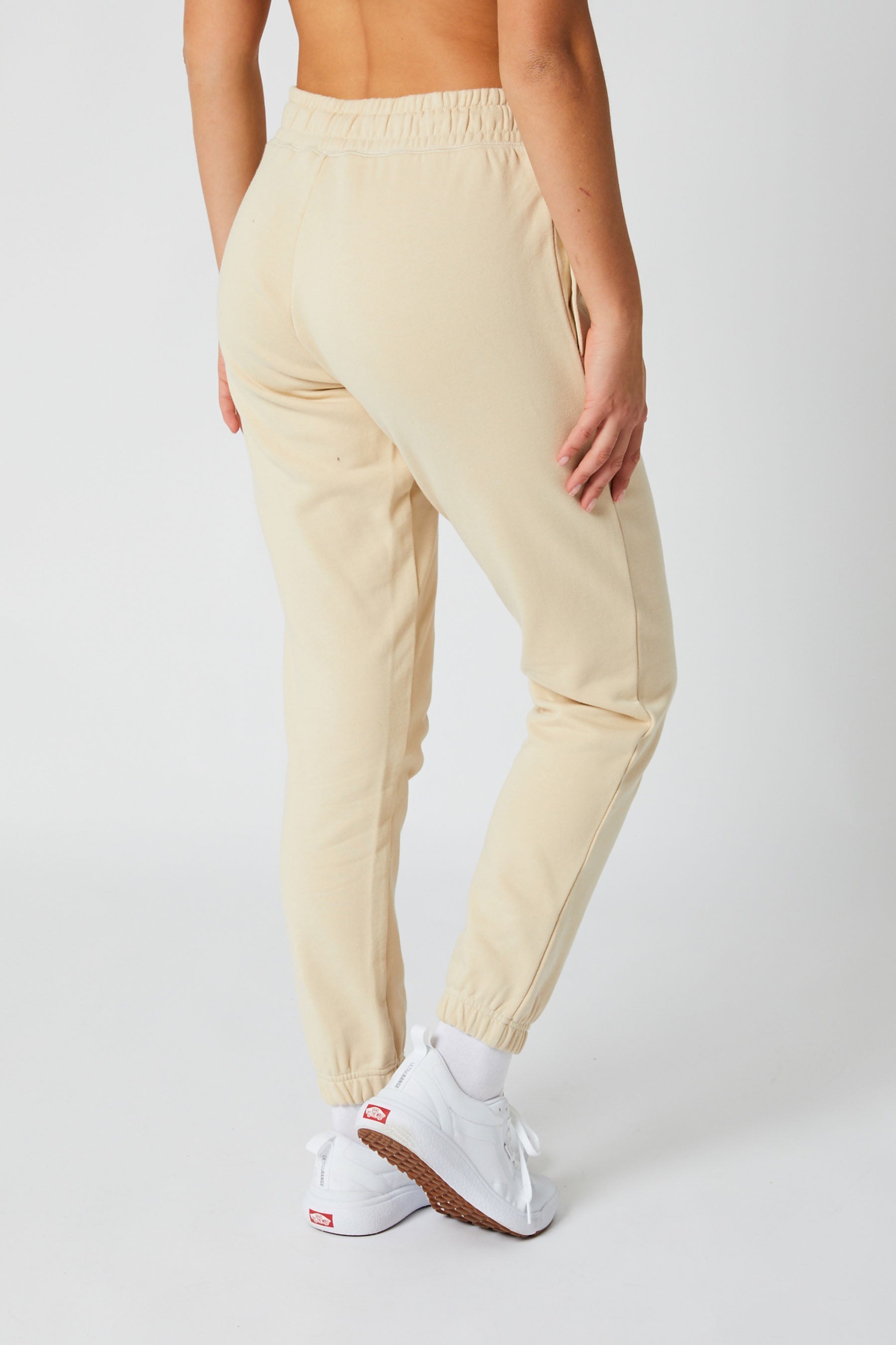 SIMPLE LADIES TRACKPANT TAN