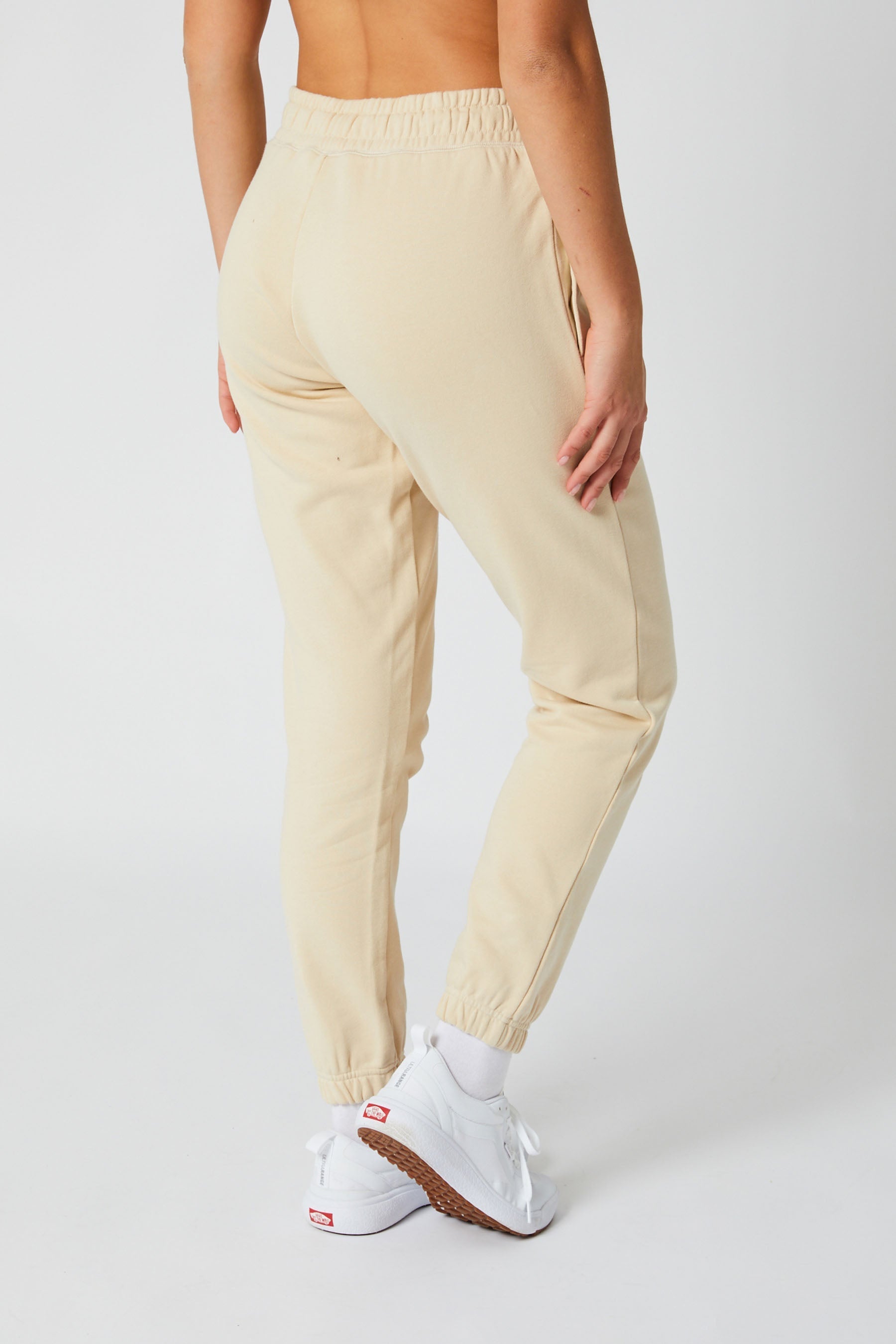 SIMPLE LADIES TRACKPANT TAN