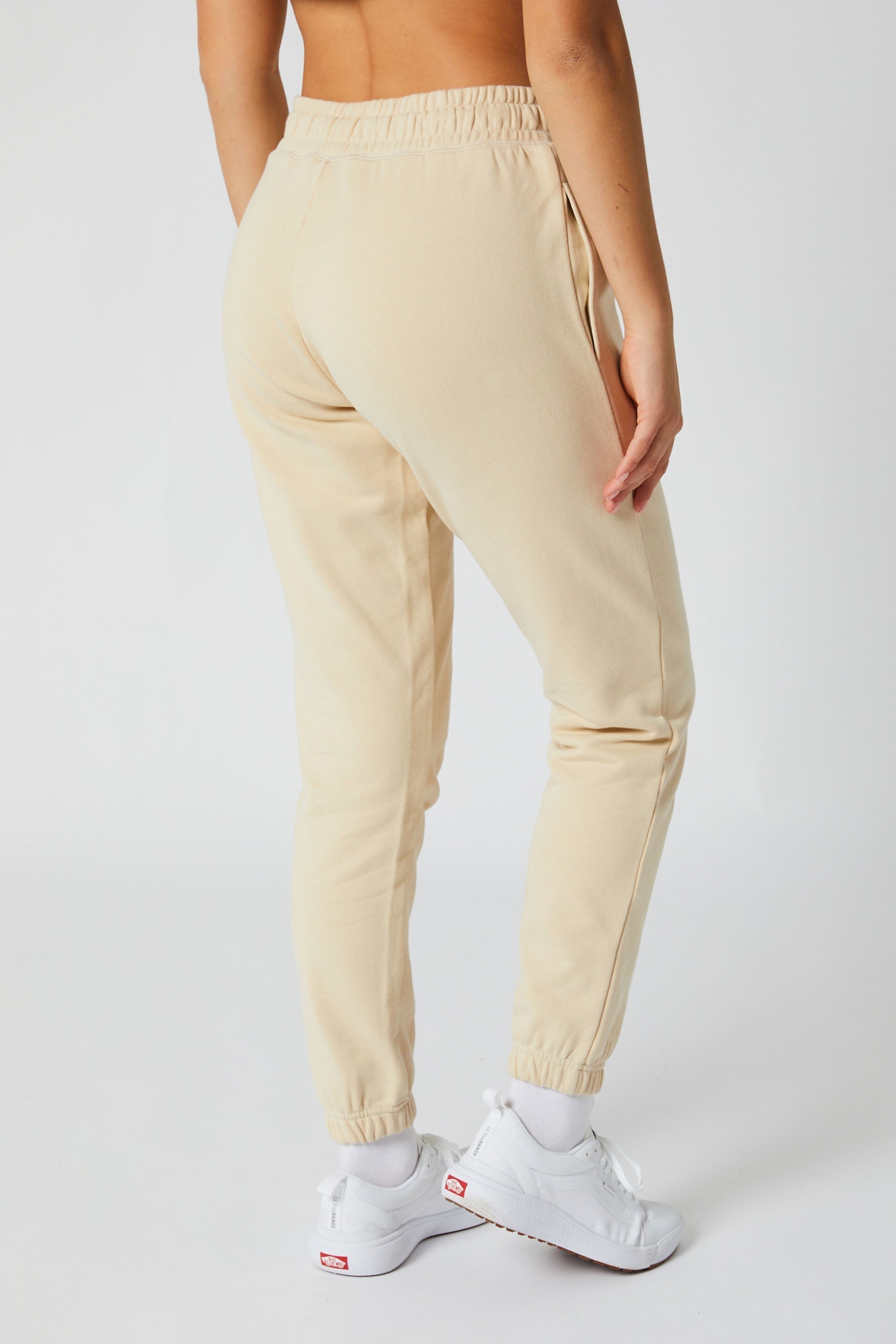 SIMPLE LADIES TRACKPANT TAN