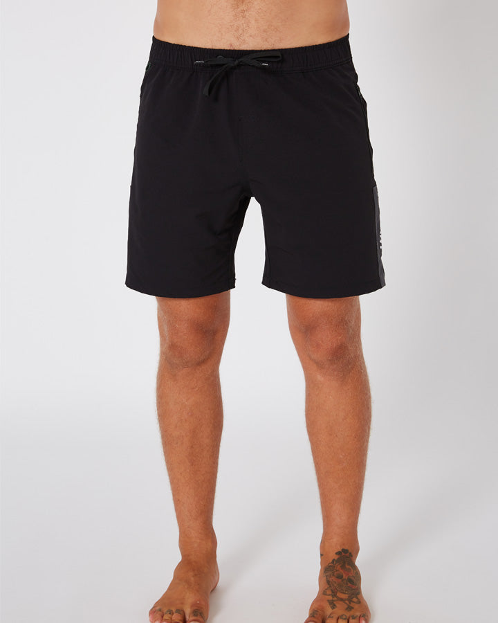 Jetpilot Weekender Mens Walkshort - Black Lifestyle 4