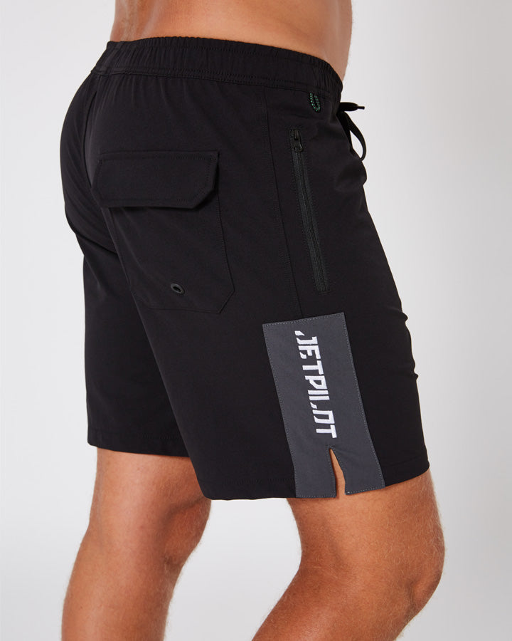 Jetpilot Weekender Mens Walkshort - Black Lifestyle 3