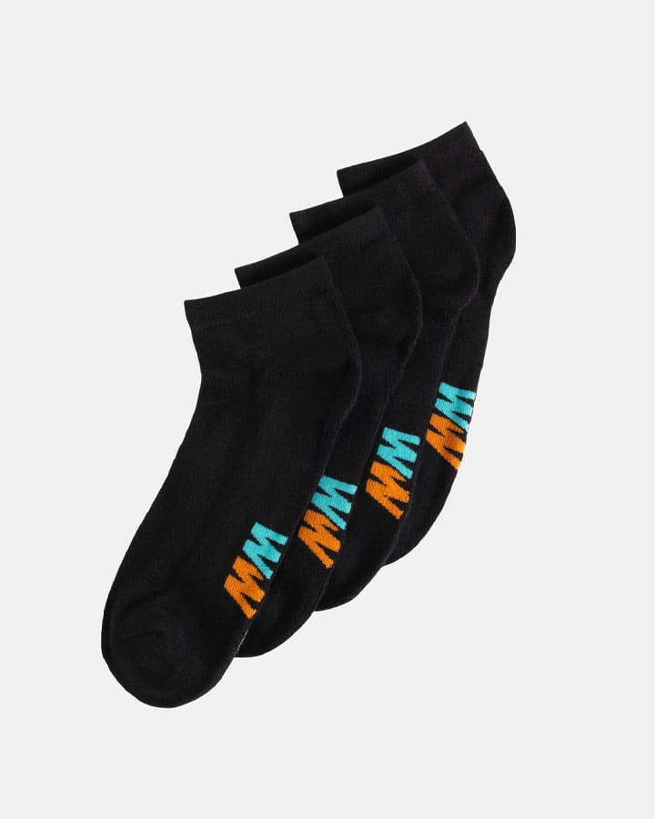 JETPILOT CORP MENS ANKLE SOCK BLACK