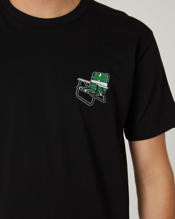Get Lost Mens S/S Tee - Black