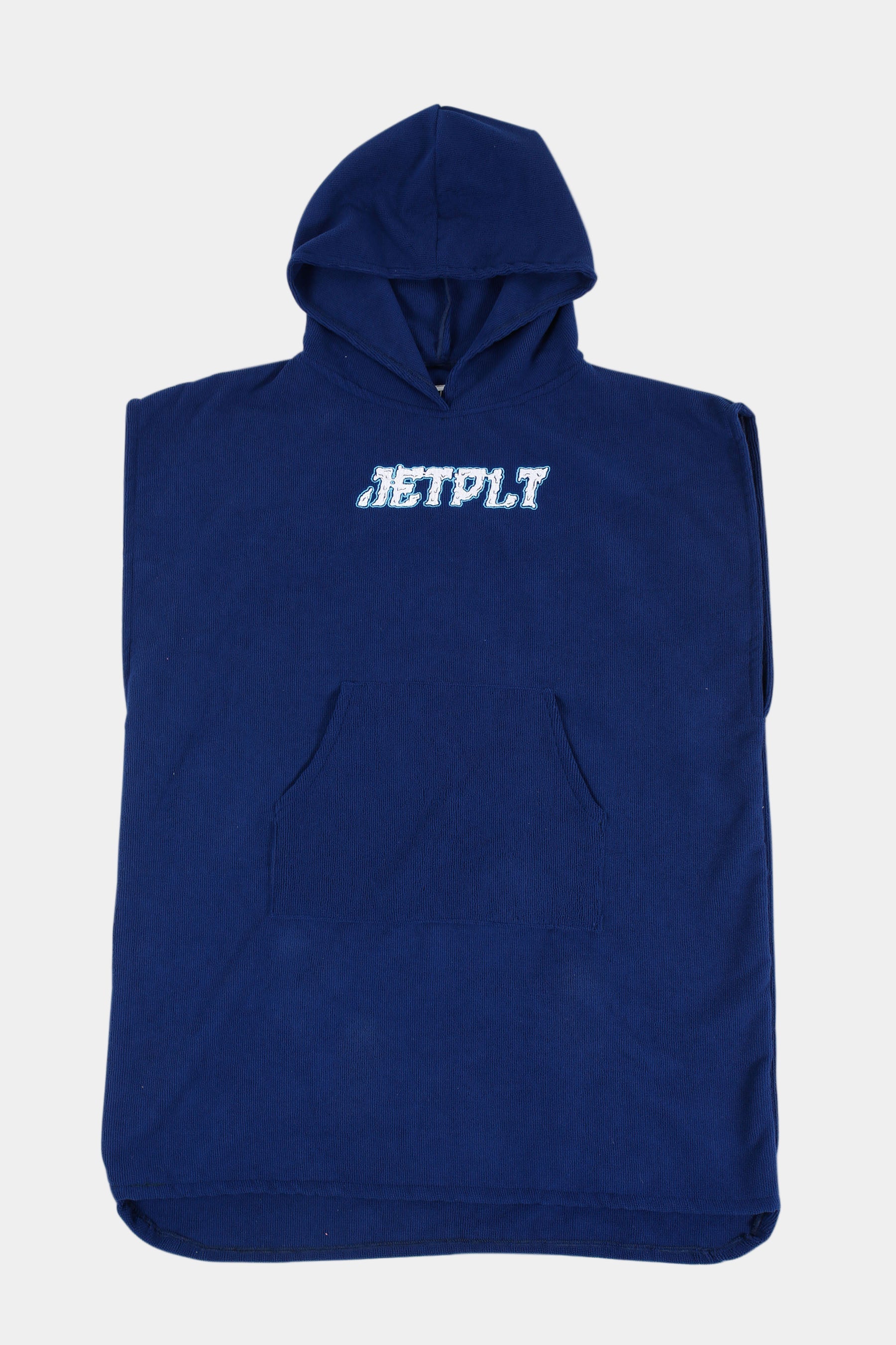 Jetpilot Youth Kids Hoodie Towel - Blue - Front