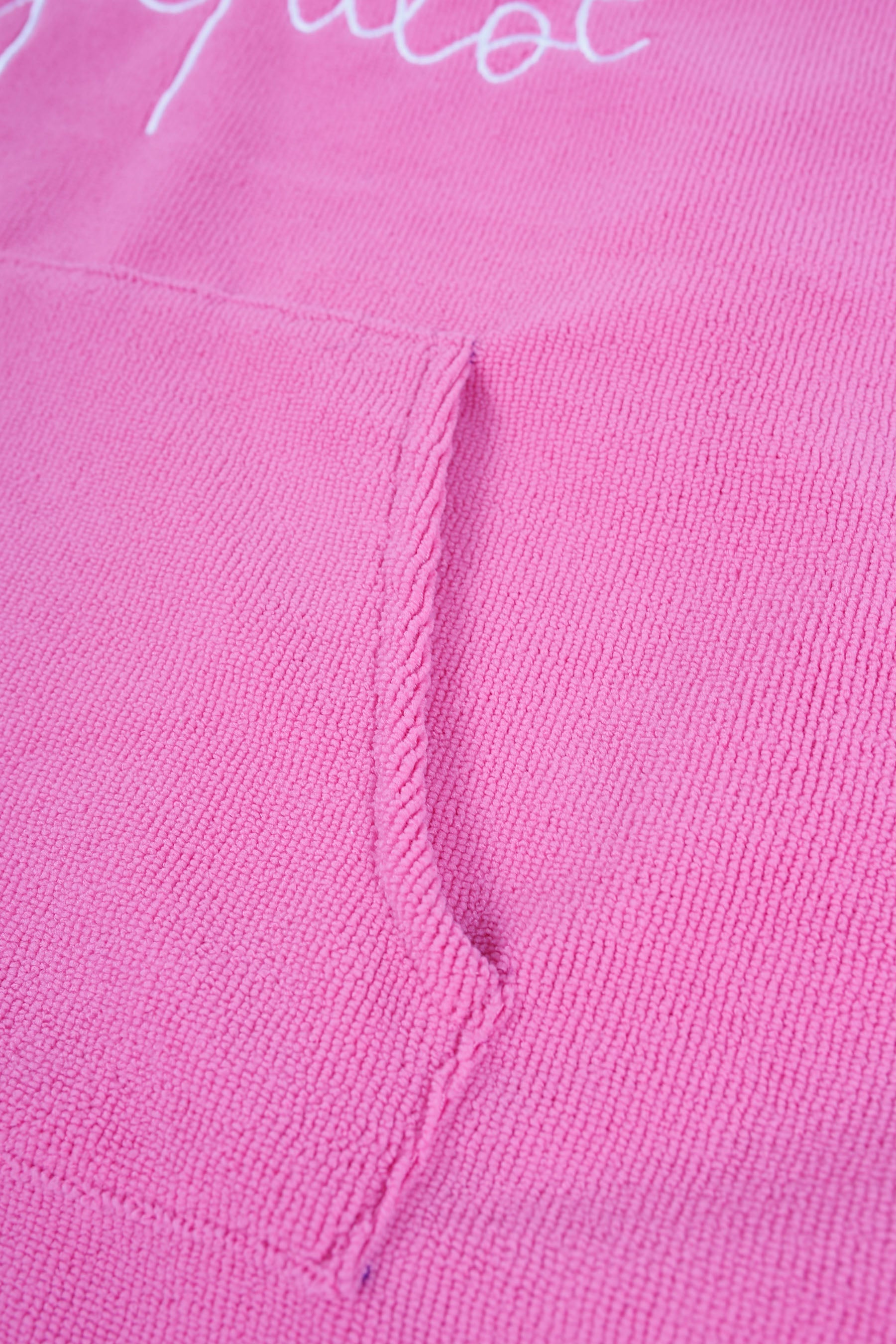 Pink Jetpilot Kids Hooded Towel - Pocket