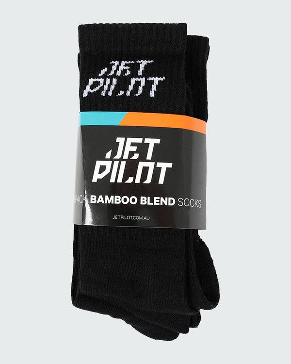 Jetpilot Bamboo Crew Mens Work Sock