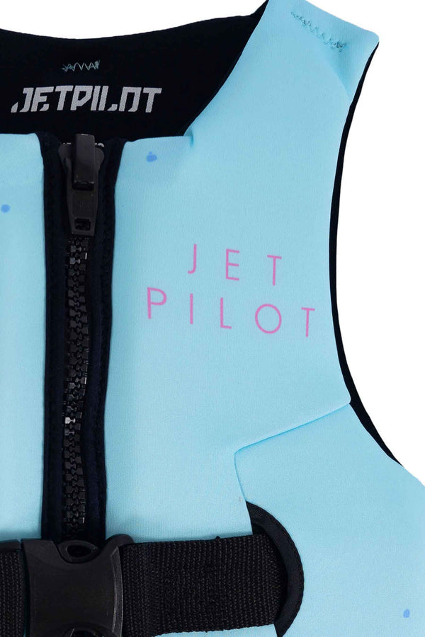 Jetpilot Girls Wings Youth Cause Neo Life Jacket - BLUE