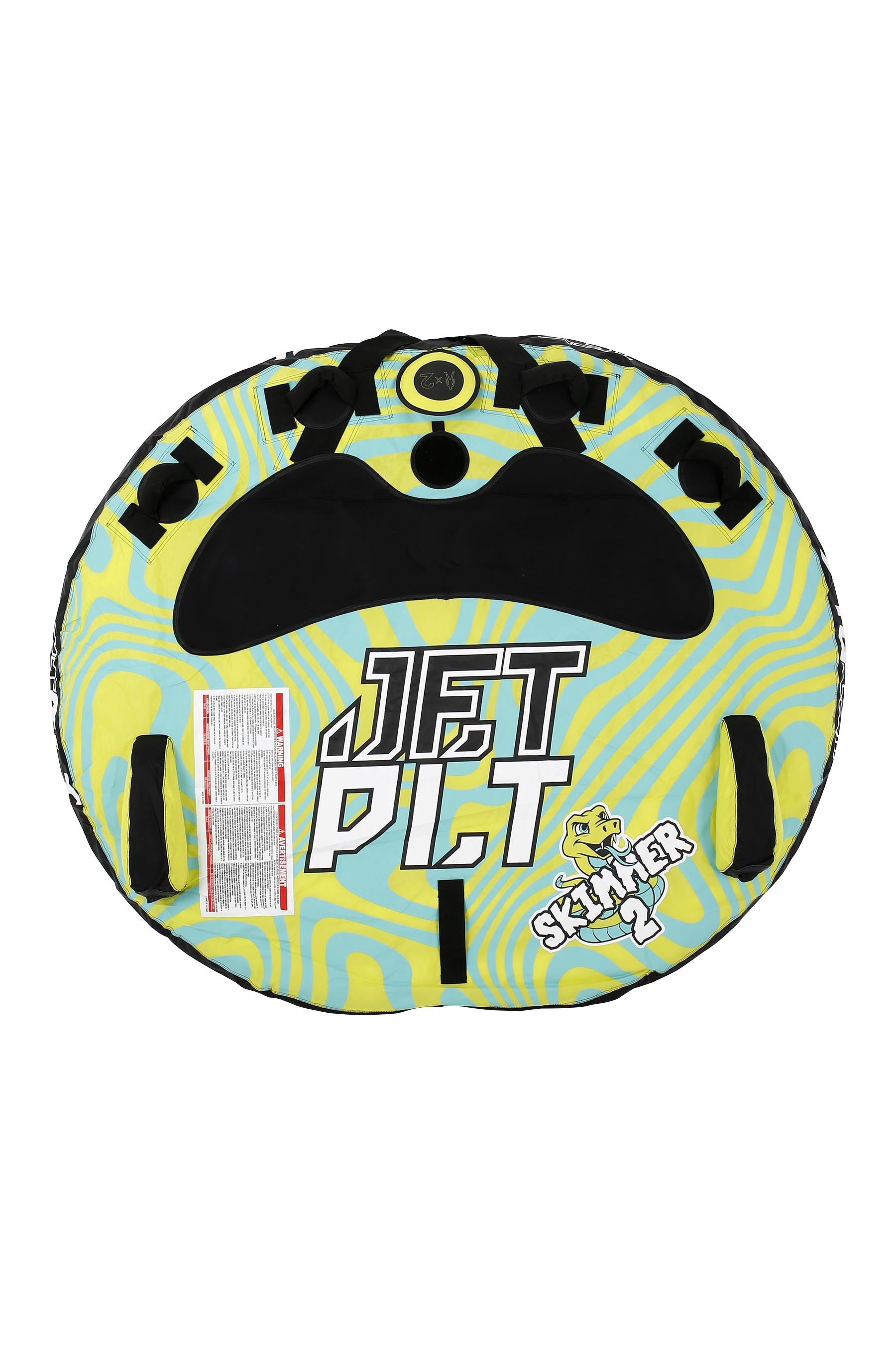 Jetpilot Skimmer 2 Person Towable Tube - Green/Teal