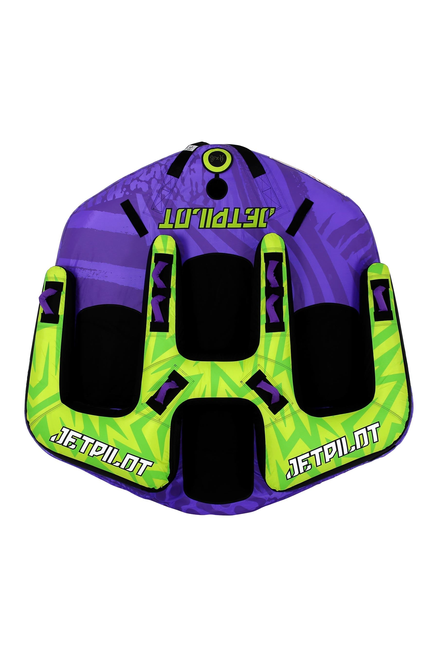 Jetpilot Freeride 4 Person Towable Tube - Purple/Green