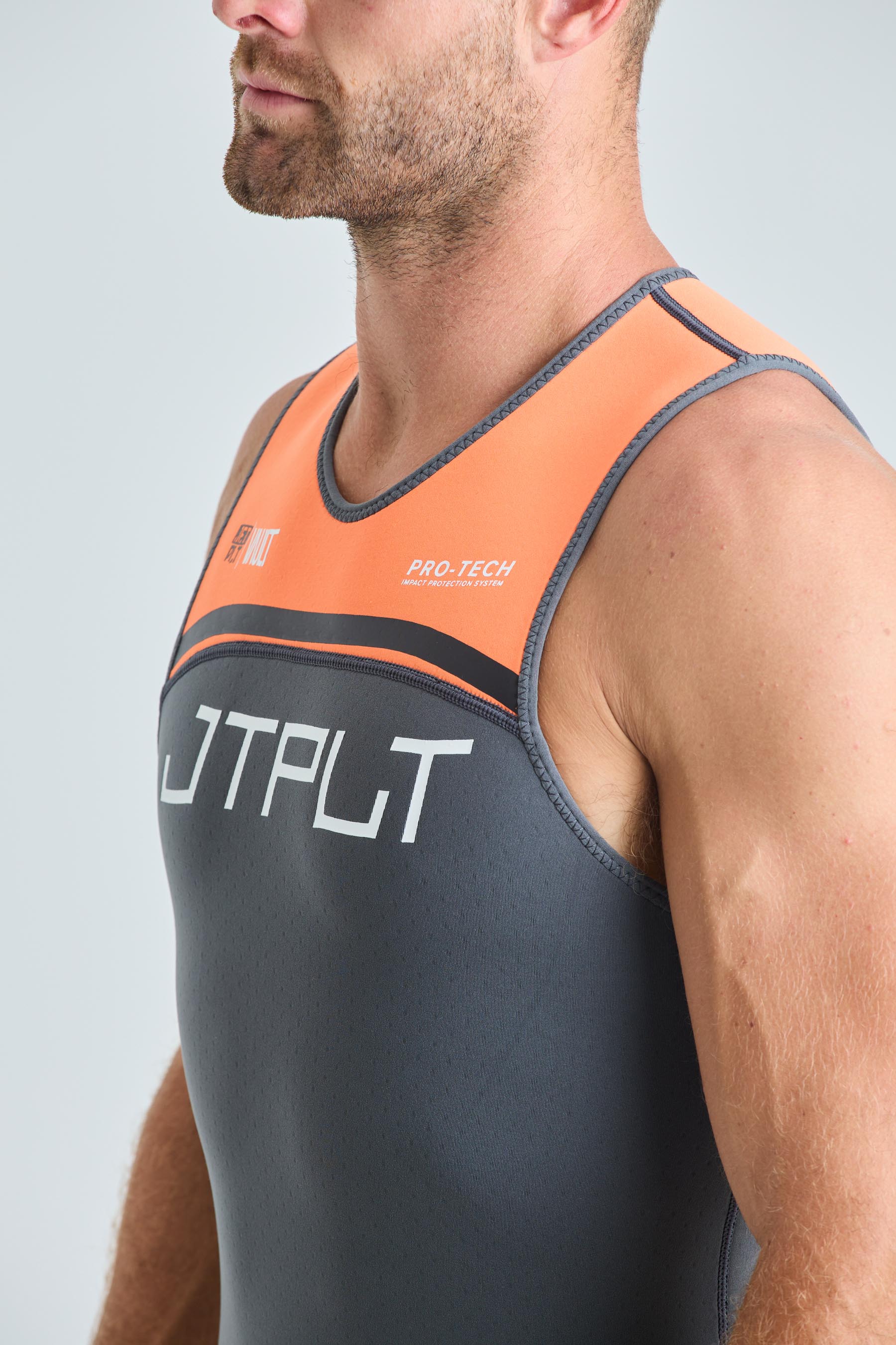 JA24155 Jetpilot Rx Vault Mens Race John - Char/Orange 4