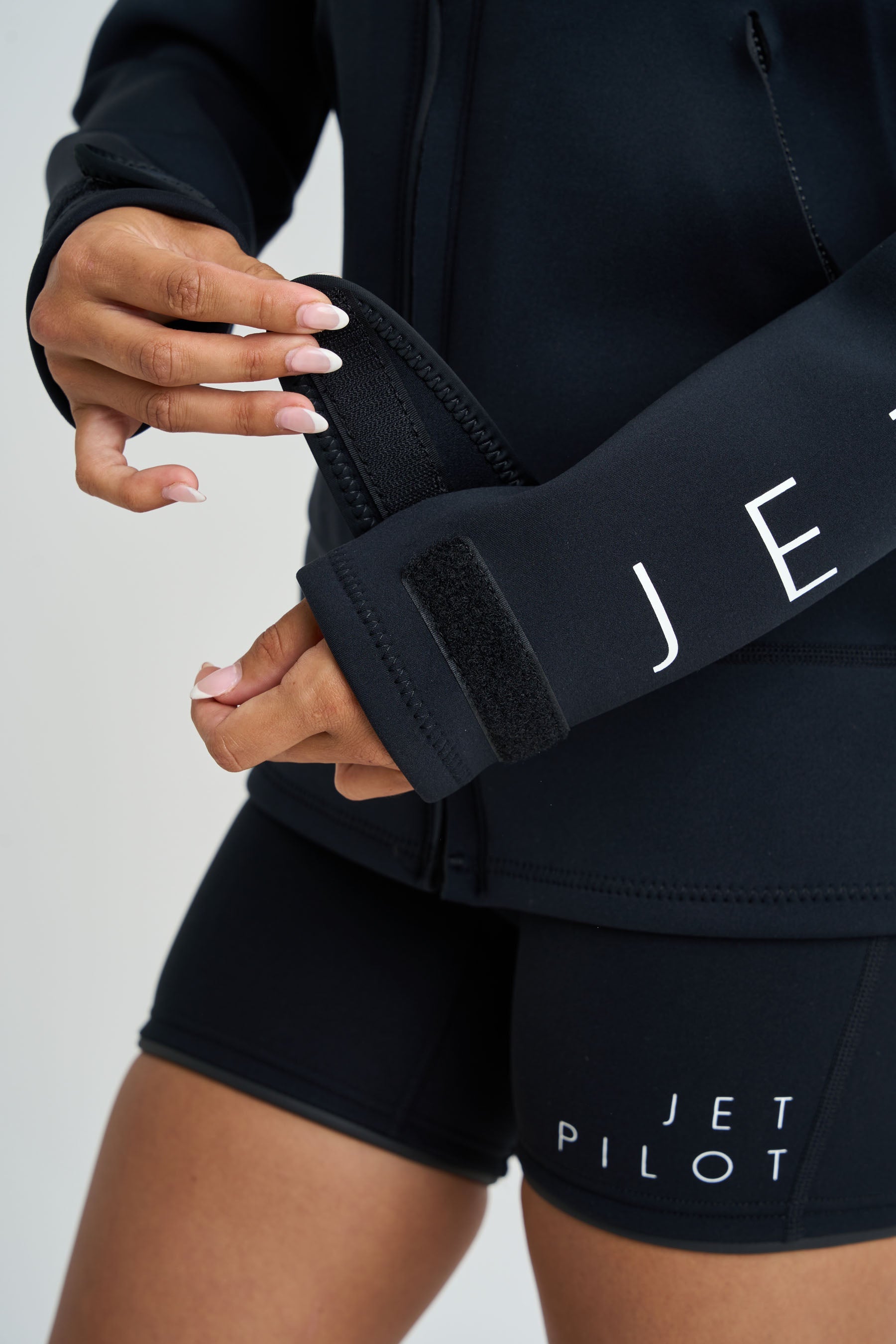 Jetpilot Corp 2mm Ladies Tour Coat - Black