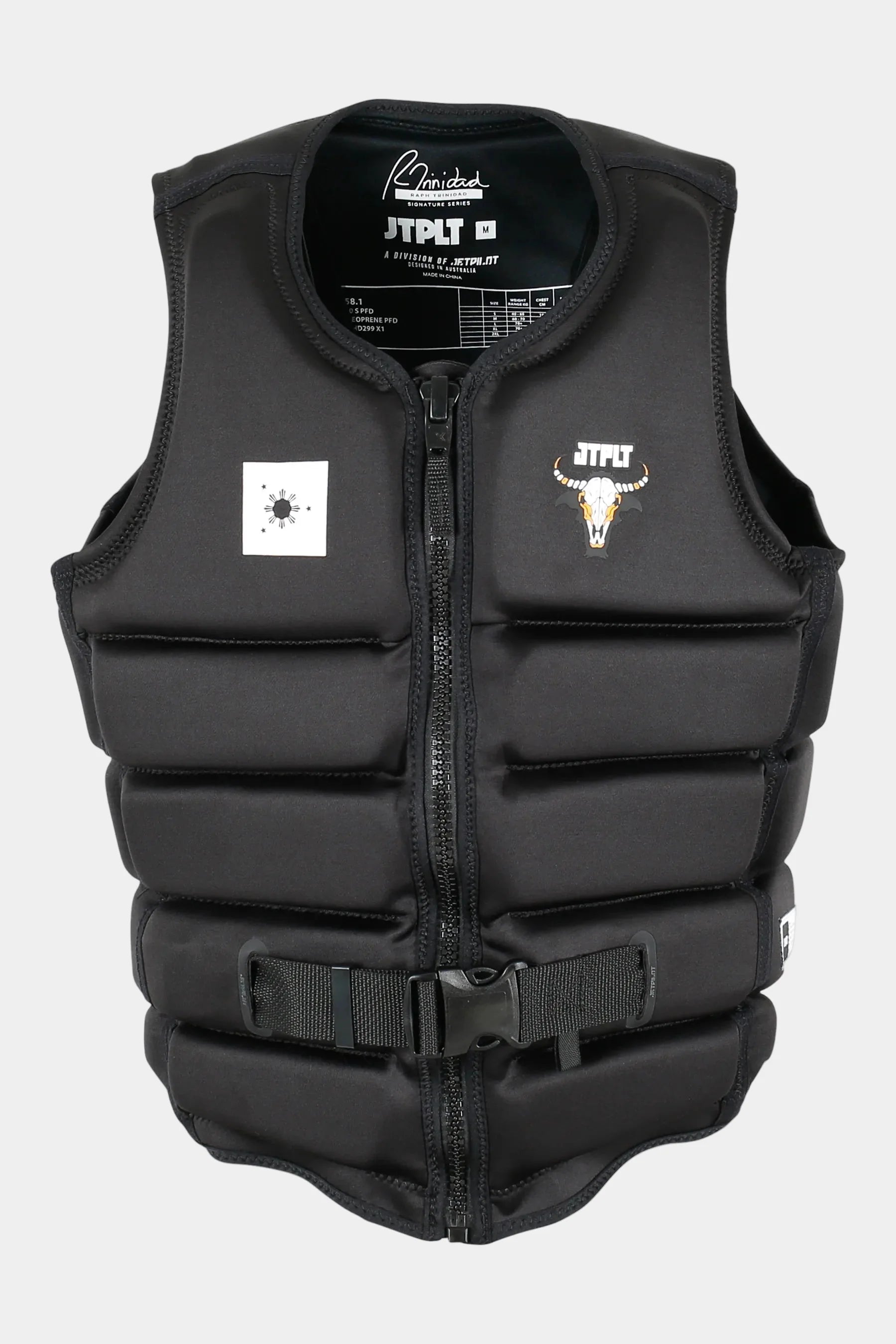Jetpilot X1 Life Jacket - Raph Trinidad Signature Series  - Black