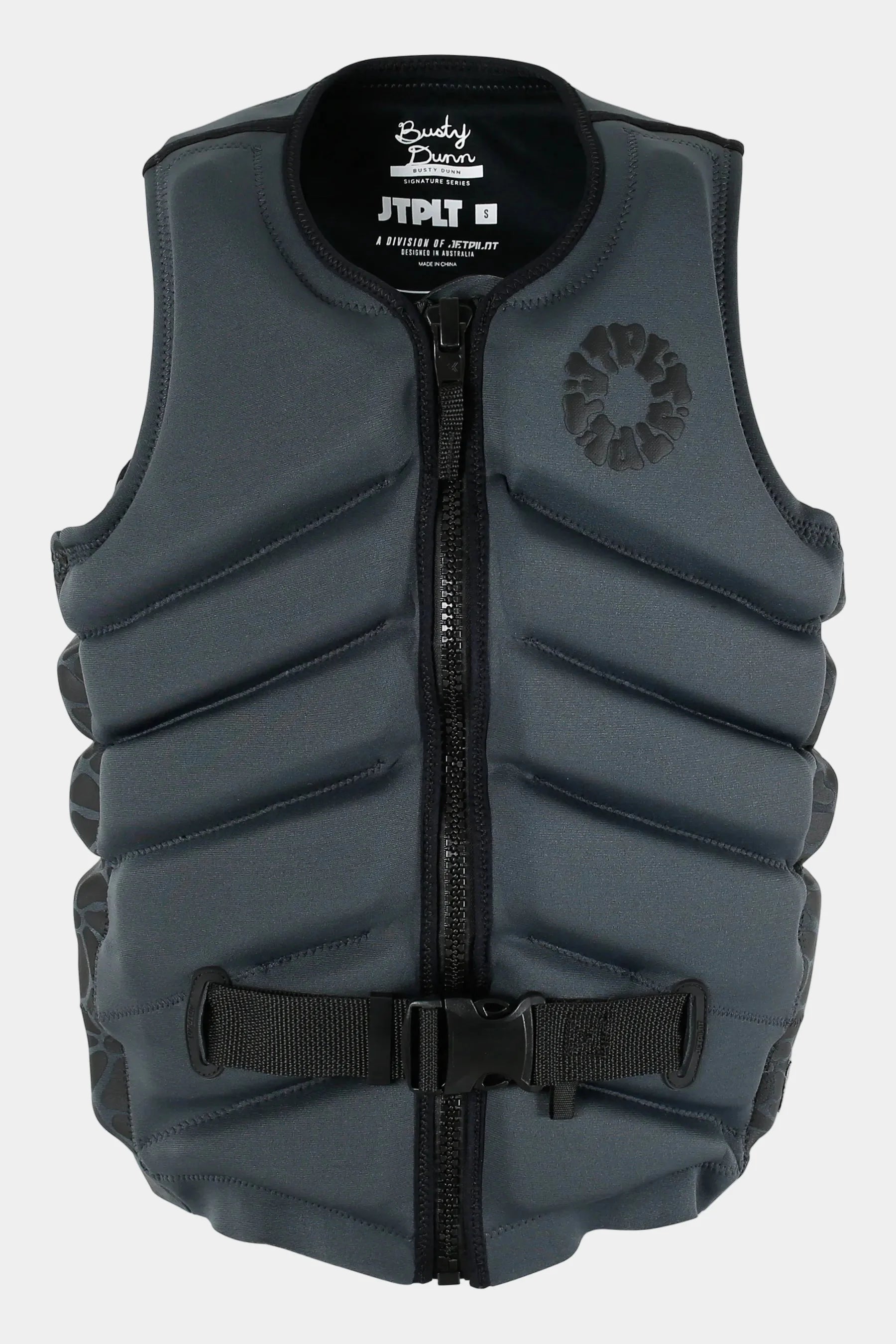 Jetpilot X1 Life Jacket - Bust Dunn Signature Series - Charcoal