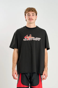 Jetpilot Moto Heavy Tee - Black