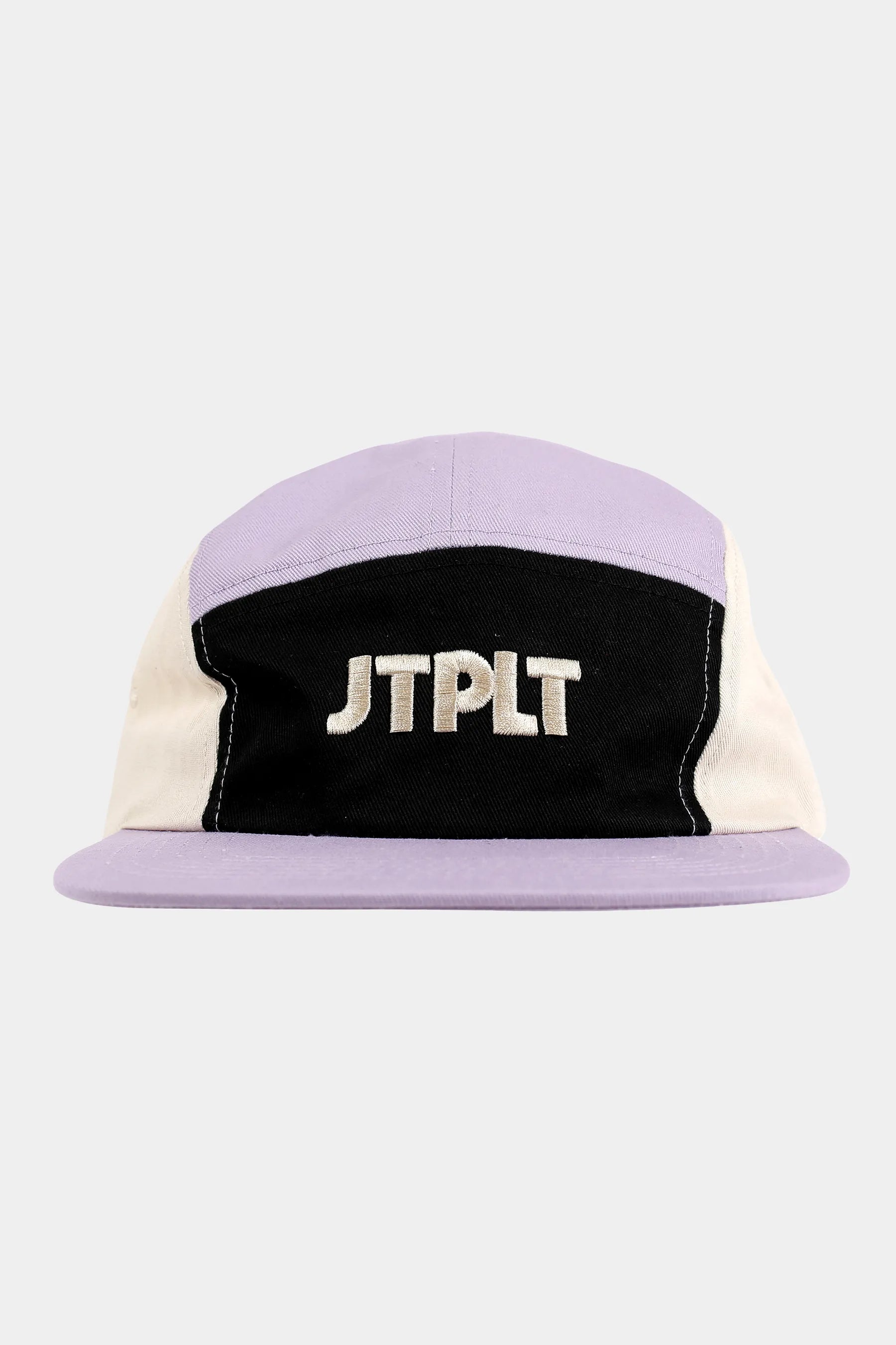 Jetpilot Move 5 Panel Cap - Lavender with 'JTPLT' logo on a light grey background