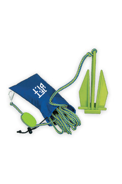 Jetpilot Lightweight Fluke Anchor - Blue/Lime 1
