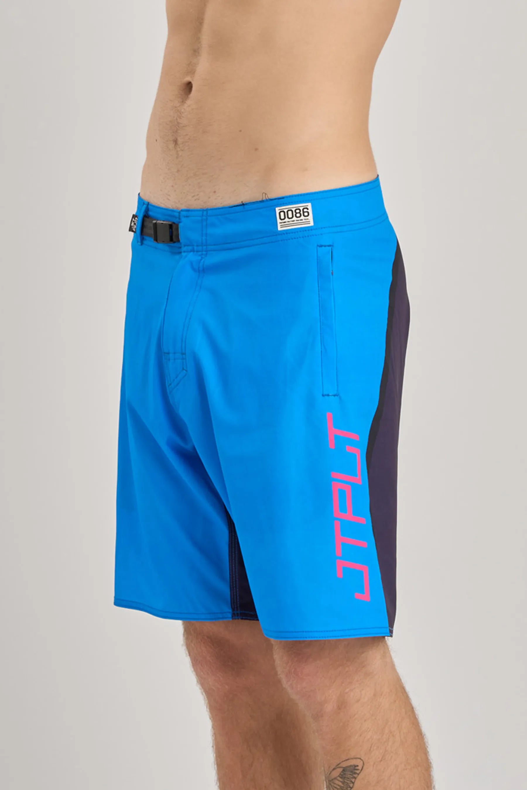 Jetpilot Vault Rideshort - Blue - Boardshort with Neoprene Lining