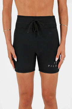 Jetpilot Corp 5" High Waisted Neoprene Short - Black
