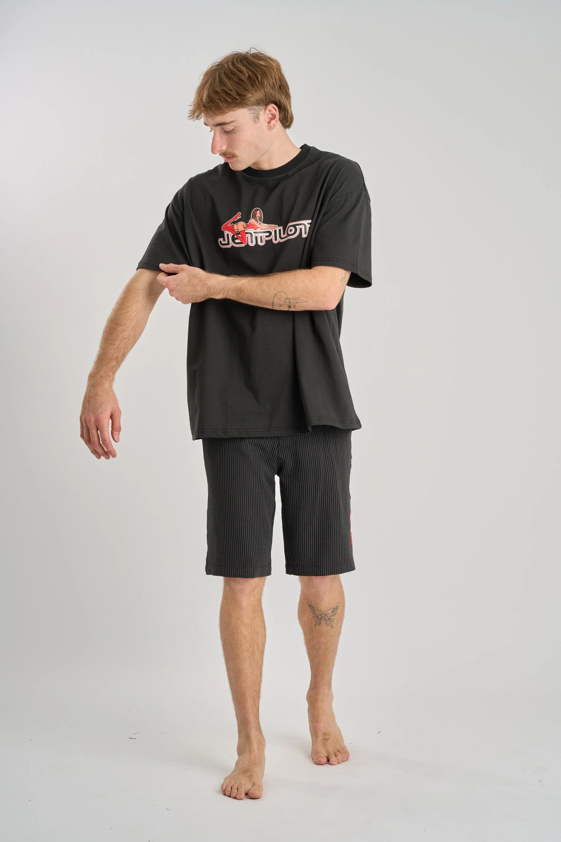 Jetpilot Check Ya Walkshort - Black Merchandised Photo
