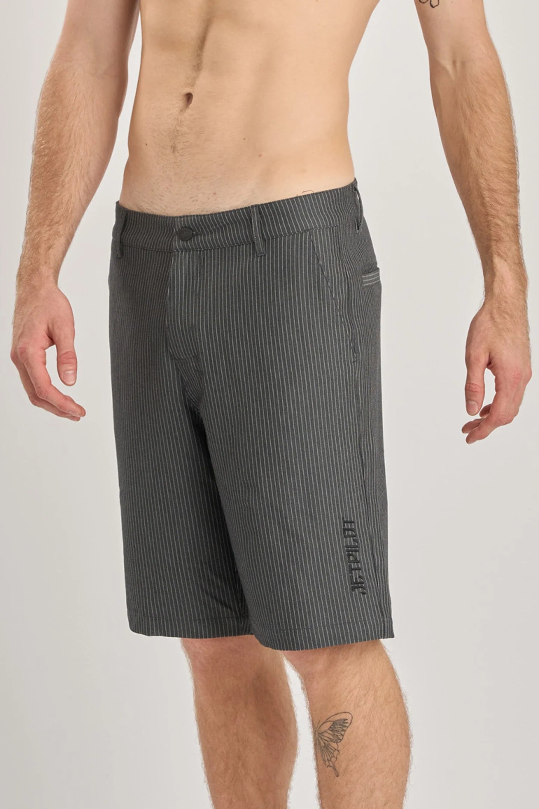 Jetpilot Check Ya Walkshort - Charcoal