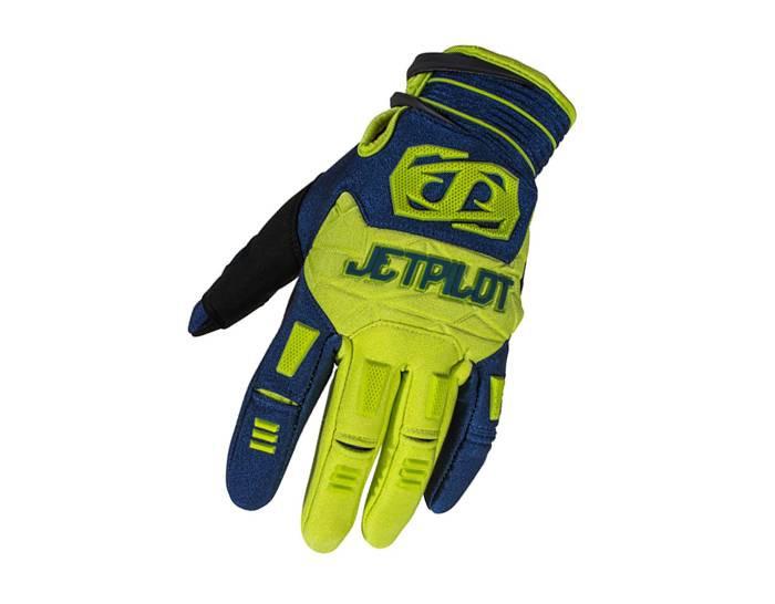 Matrix Race Glove - Blue/Lime