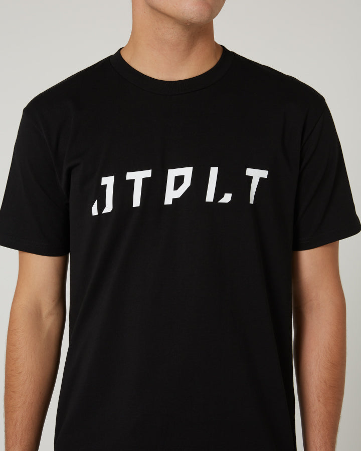Jetpilot Icon Mens S/S Tee - Black Lifestyle