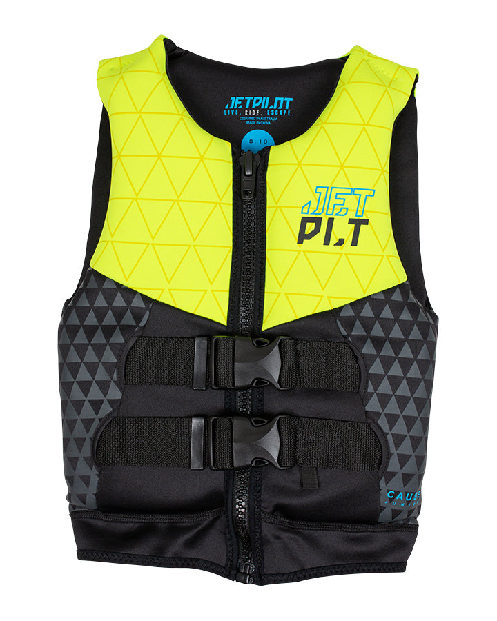 Jetpilot The Cause F/E Youth Neo Life Jacket - Yellow - L50