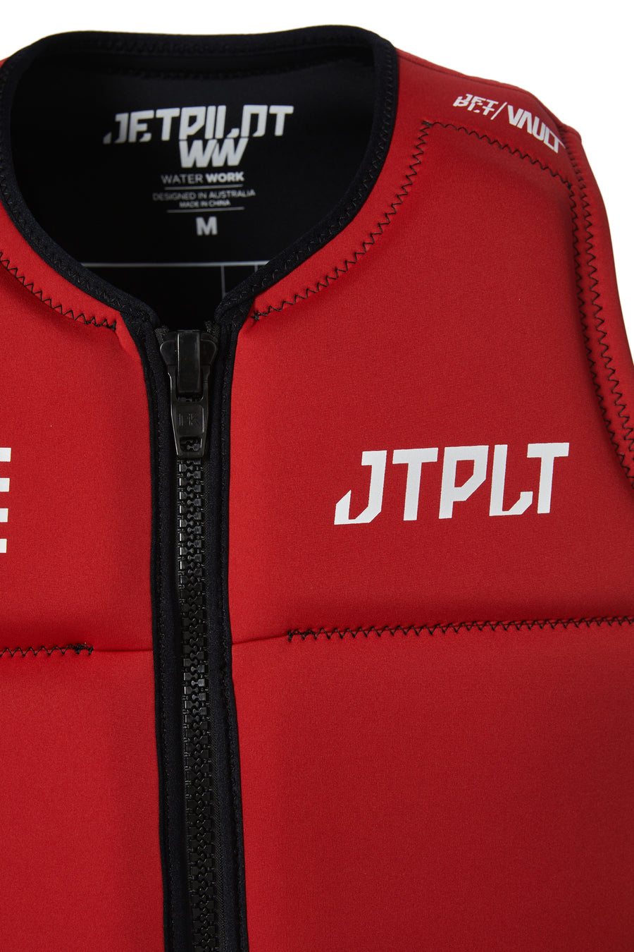 Jetpilot Rx Vault Mens F/E Neo Life Jacket - RED BLACK CAMO