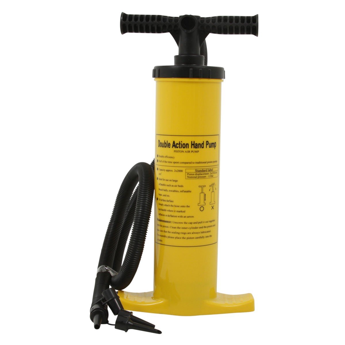 Double Action Hand Pump Yellow