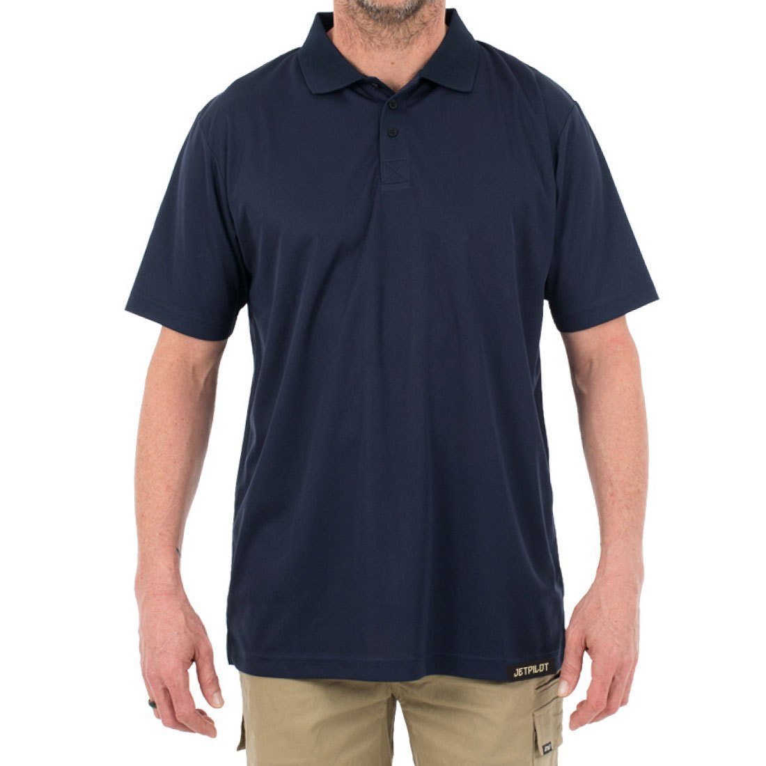 FUELED X2 POLO SHIRT - NAVY