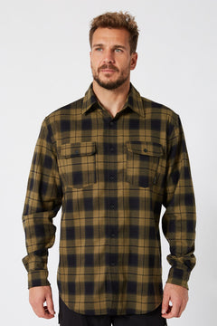 JP FLANNEL SHIRT MUSTARD