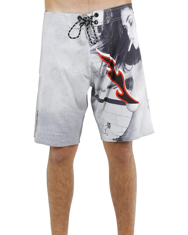 JETPILOT NAKED FLAME MENS BOARDSHORT GREY