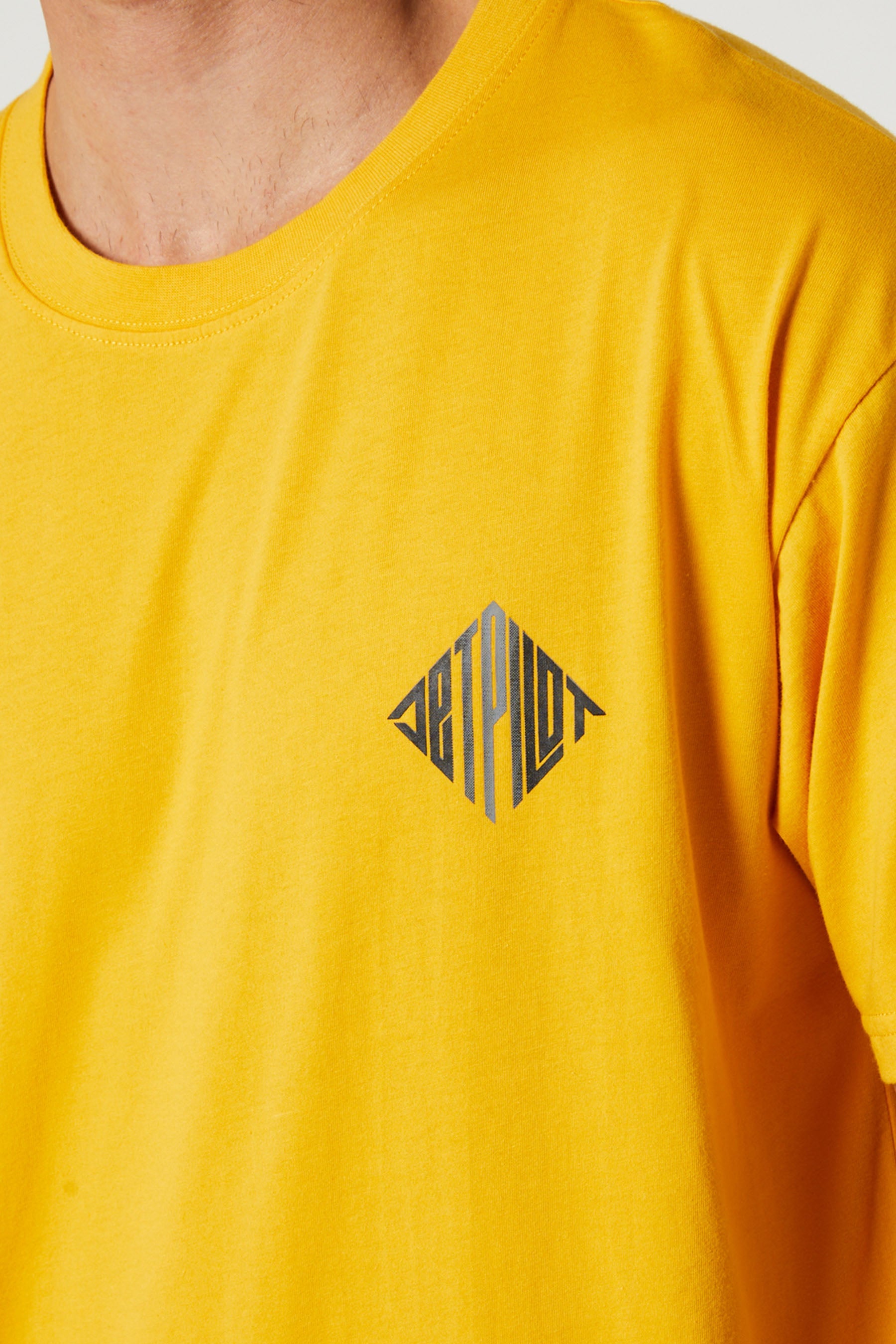 Imprint Mens SS T-Shirt Yellow 2