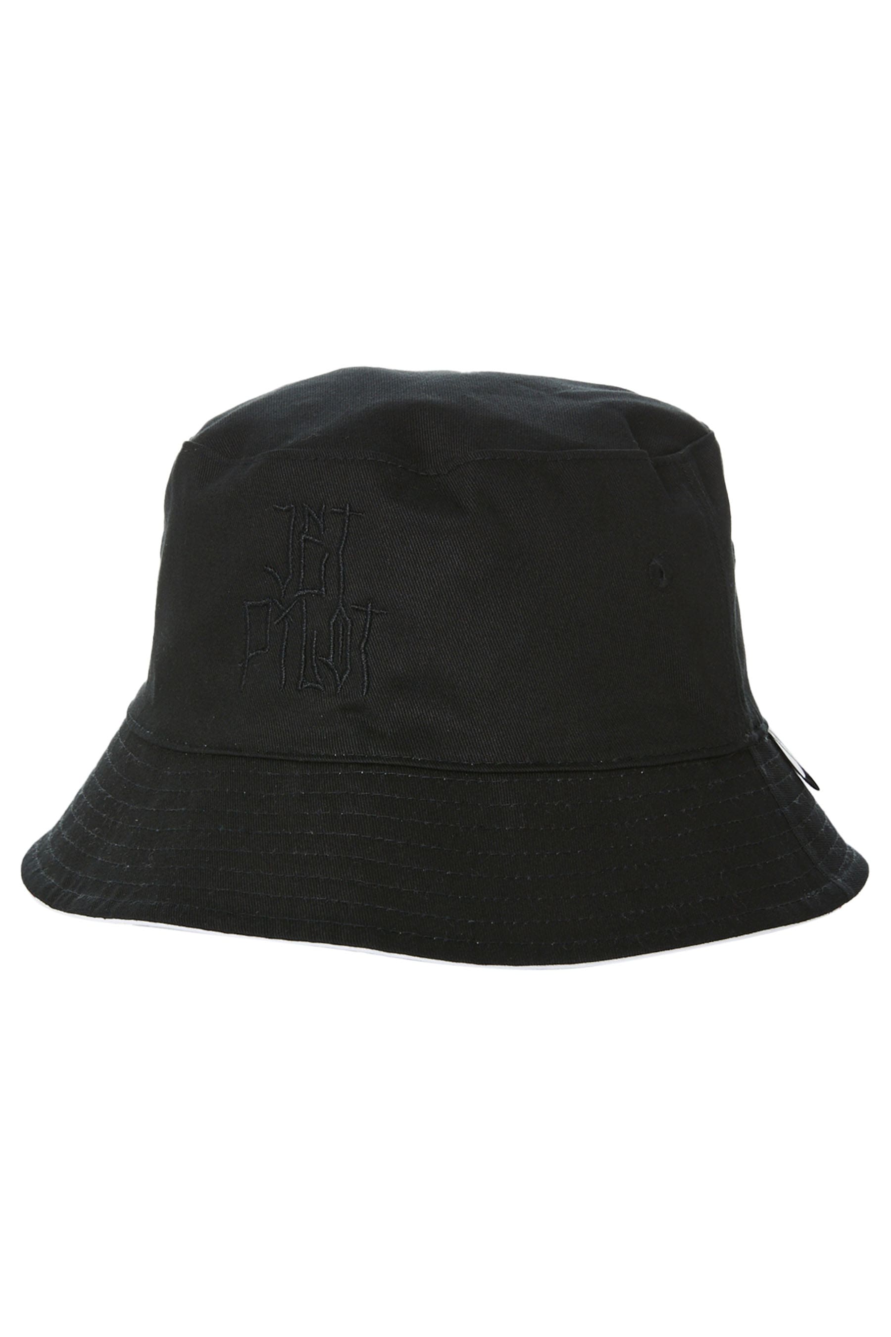 Full Send Revo Mens Bucket Hat - Black Black