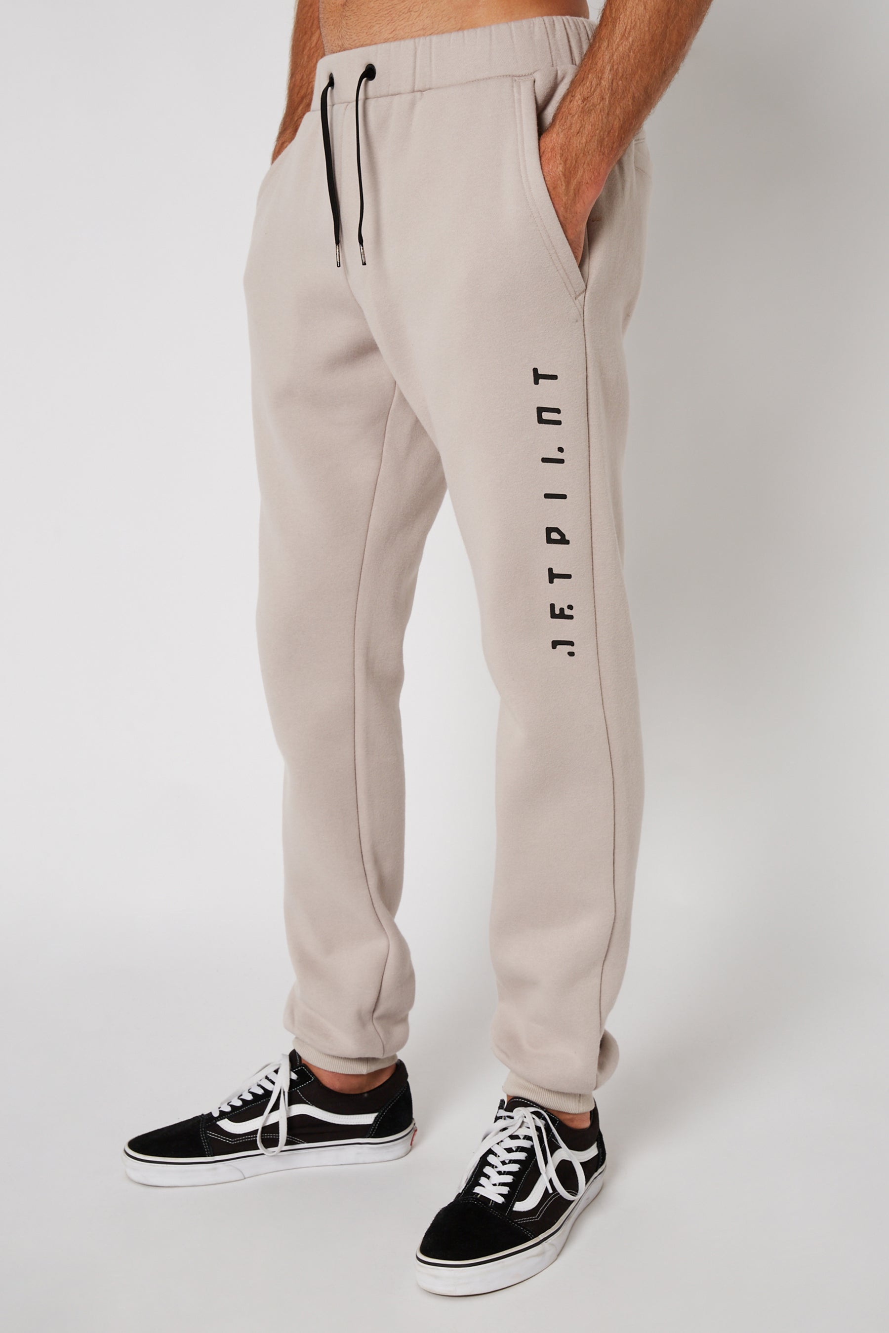 CAUSE MENS TRACKPANT PUTTY
